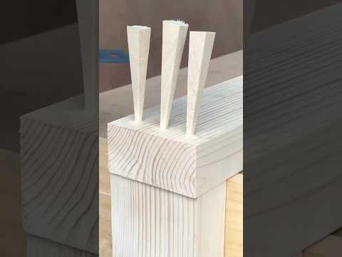 The secret to hiding nails in wood that carpenters don’t want you to know. #diy #woodworking