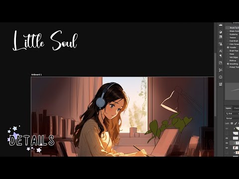 ✍️ How I Create A Lofi Product ... | 2D Drawing