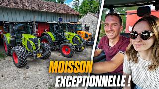 J’AI CRAQUÉ POUR UN CLAAS… MOISSON RECORD !
