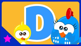 Gallina Puntolina Mini - ABCD - Lettera D