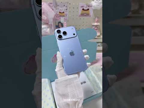 Immersive package of iPhone 18 Pro Max Glacier <strong>Blue</strong> 🧊~ #<strong>Asmr</strong> #Hot #ApplePhone #ll