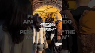 Pedro Pascal aparece en Disneyland vestido como su personaje en “The Mandalorian”