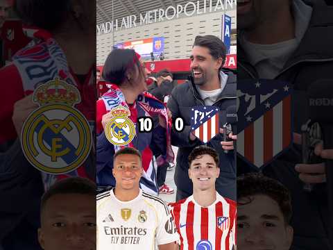 Hoy hay derbi madrileño 🔥 La camiseta ya decía mucho… pero el final más #realmadridvsatleticomadrid