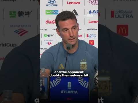 Lionel Scaloni on how Argentina 'saw blood' and exploited England