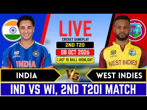 India vs West Indies, 2nd t20 Match - Higlights l IND vs WI l Score &amp; commentary, Last 10 ball