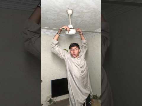 لما ابوك يصلح المروحه بتعتكم😂😂😂#youtubeshorts #funny #shorts