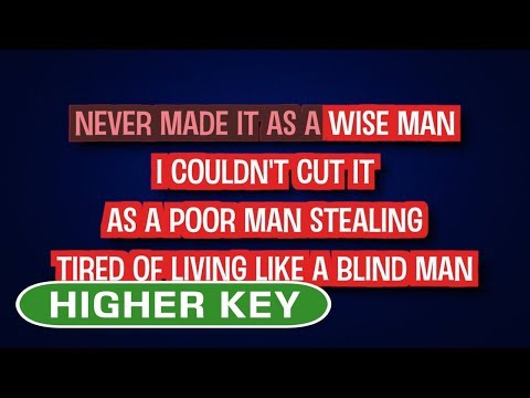 Nickelback – How You Remind Me | Karaoke Higher Key