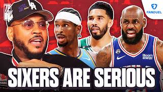 Melo Saw Something SCARY in LeBron's Sixers Debut vs. the Knicks, Wemby's Struggles & More