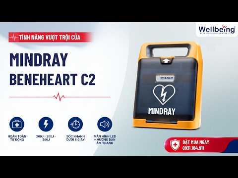 Mở Hộp Và Giới Thiệu Máy AED Mindray BeneHeart C Series - Wellbeing