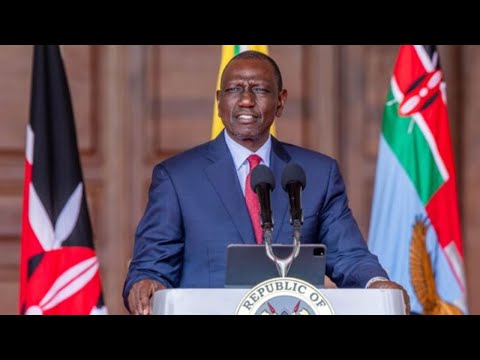 LIVE! PRESIDENT RUTO SPEAKING IN STATE HOUSE AHEAD OF TOMORROW PROTESTS