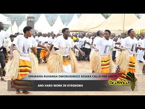 OMUKAMA RUHANGA OWOBUSOBOZI BISAKA CALLS FOR UNITY AND HARD WORK IN KYEGEGWAKYEGEGWA