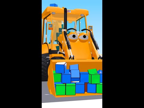 #Shorts - Backhoe Excavator at Work