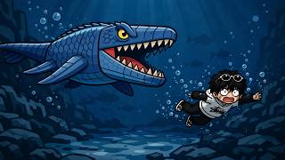 Roblox:🦖 Go Catch! ไล่จับไดโนเสาร์ใต้ทะเลลึก!! (Update)