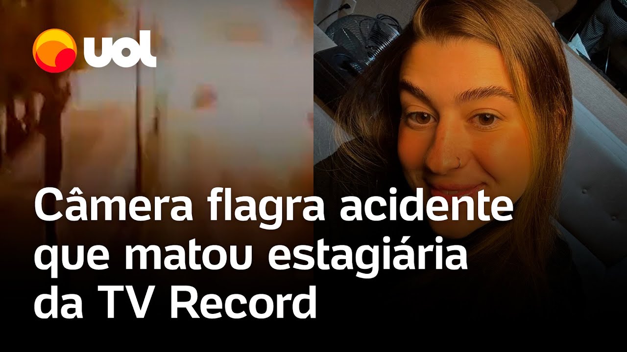 Jovem estagiária da TV Record sai de carro após acidente e morre eletrocutada dizem testemunhas