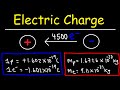 Electric Charge and Conservation Principles