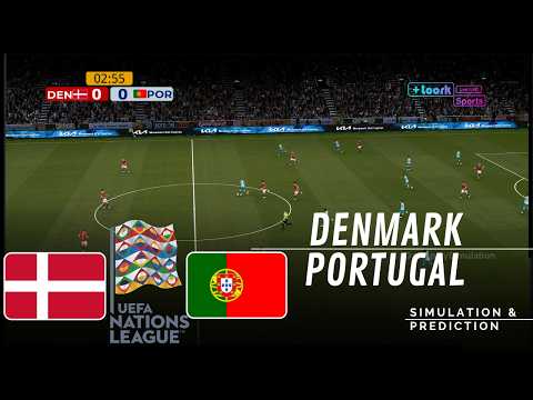 Denmark vs Portugal UEFA Nations League 2026 ✅ | Full Match Simulation/Prediction