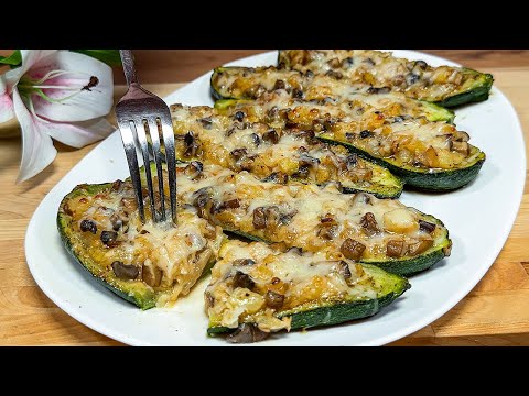 Ich brate keine Zucchini mehr! Unglaublich leckeres und einfaches Rezept für Zucchini zum Abendessen