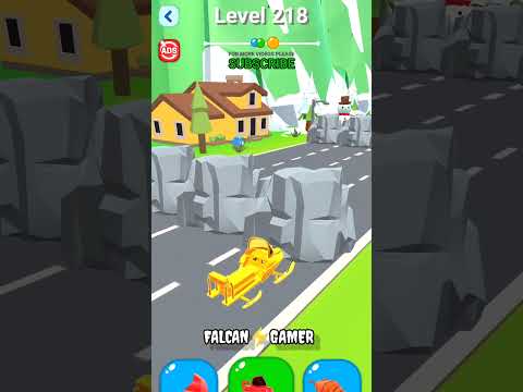 🔥 Shape - Shifting & Transform The Character 👀 Level 218 #shapeshifting #gameplay #shorts