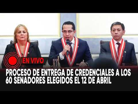 JNE entrega credenciales a 60 senadores y 130 diputados