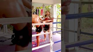 Phet Dan Nua Sangha Muay Thai training #muaythai