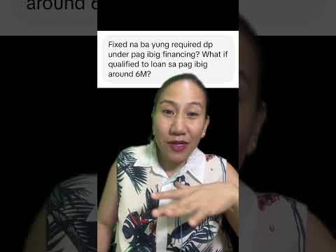 Magkano ba ang kaylangan downpayment sa PAG-IBIG?