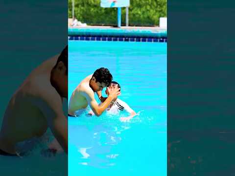 🎬 هذه نهاية المزح (الشقة) في الماء 👁️❌ | المسبح ليس مكان للمزاح 🔥 وانما مكان للترفيه ✅