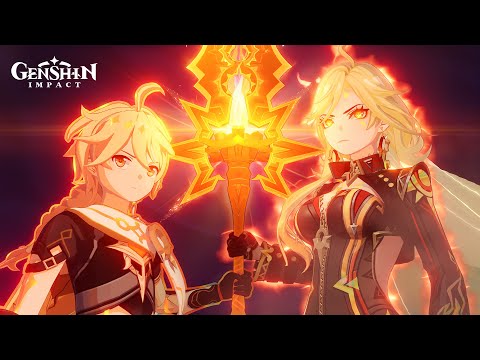 Cutscene Animation: “Song of the Light, Fire of the Night” | Genshin Impact #GenshinImpact #Mavuika