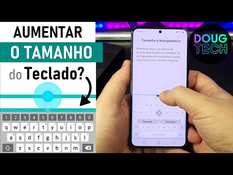 Como Ajustar o TAMANHO do TECLADO no Samsung Galaxy