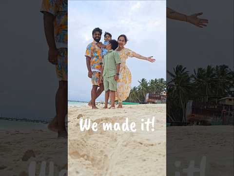We made it to Lakshadweep! #voiceofvassapitta #travelvlog