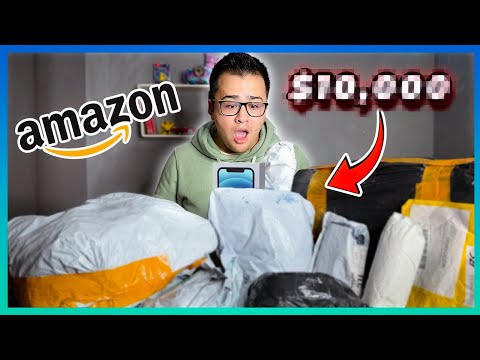 ¡CAJA MISTERIOSA de cosas PERDIDAS DE AMAZON! 😱 | Regalos de Navidad 🎄🎅🏻