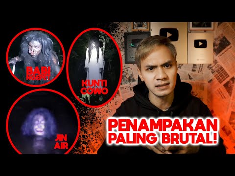 PENAMPAKAN HANTU PALING BAR BAR DI INDONESIA!!