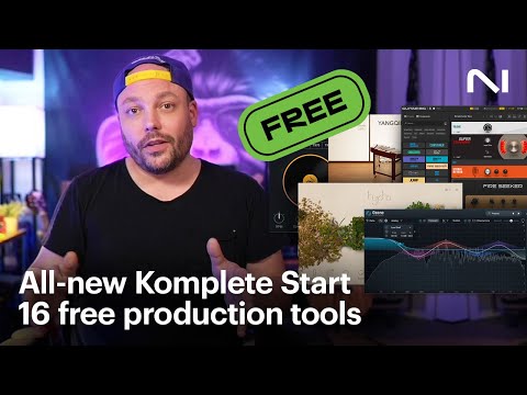 Creating a song with free production tools in the new Komplete Start | Native Instruments