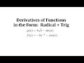 Calculus Derivatives and Exponents