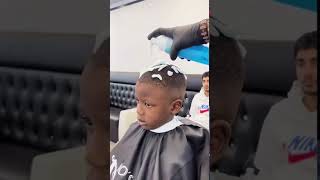 This kid wanted his hair like Mbappe #viral #mbappemagic #shorts #shortvideo #football