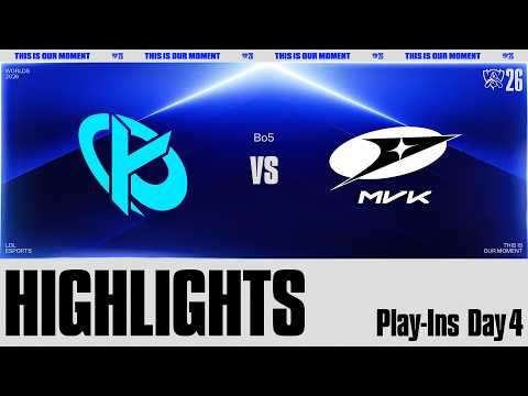 KC vs MVK 매치 하이라이트 | 플레이-인 최종전 | 2026 월드 챔피언십