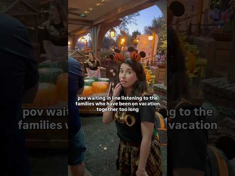 It can get pretty tense at Disney World! #disneyadult #disneyworld #couplegoals #vacation #families