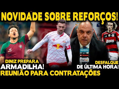 REUNIÃO EMERGENCIAL POR REFORÇOS! DINIZ PREPARA ARMADILHA! DESFALQUE DE ÚLTIMA HORA!