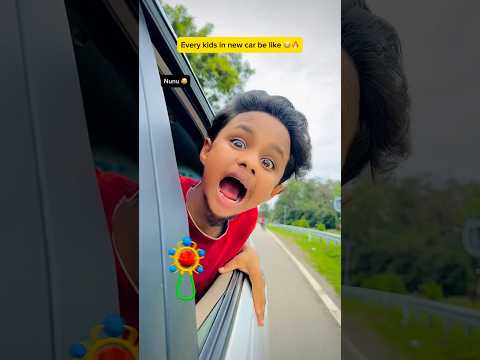 Every kid in new car be like😂🔥|indian family😅 #shorts #indian #comedy #relatable #chotabhai #car