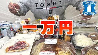 【ドカ捨て✖】コンビニ１万円食べきるまで帰れません！