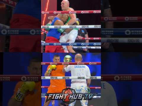 Tyson fury vs oleksandr usyk | workout comparison