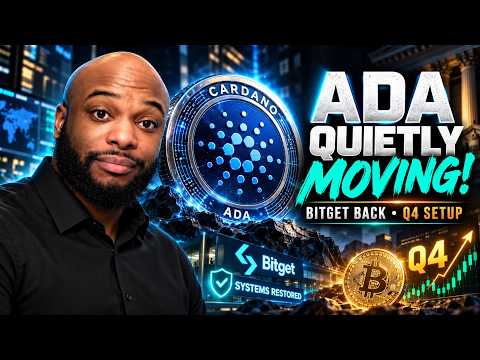 CARDANO IS QUIETLY MAKING BIG MOVES (BITGET RECOVERS DURING Q4 CRYPTO SETUP)