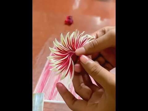 간단한 꽃 만들기 #DIY #꽃만들기 #수공예 #취미생활Easy flower crafts #DIY #flowermaking #handmade簡易手工花 #DIY #花藝 #手作