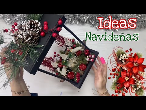 3 LINDAS IDEAS de Navidad / Ideas Recicladas / Diy Home Christmas / Artesanato natalino
