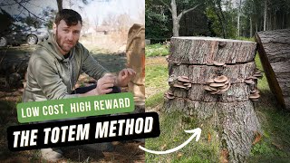 How to Garden with Mushrooms! The Totem/Pillar Method