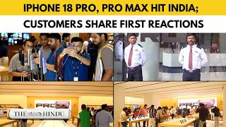 YouTube video thumbnail: Iphone 18 Pro Goes on Sale in India; Buyers Queue up at Apple Stores
