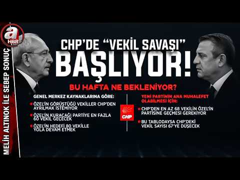 Yeni Parti "Ana Muhalefet" Olur Mu? | A Haber