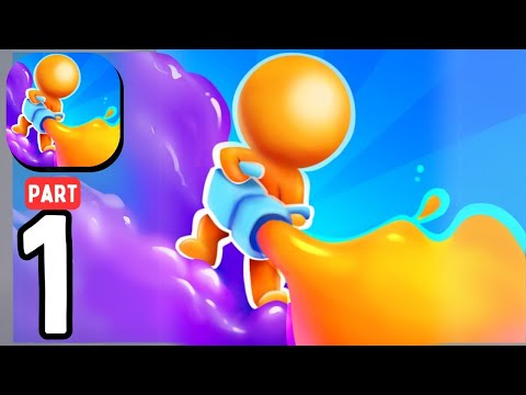 Dye Hard - All Levels Gameplay Walkthrough Part 1 , Mobile Game Tutorial Android, iOS