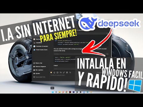 🚀 Instala DeepSeek en Windows y Úsalo SIN INTERNET ¡Para siempre!😮✅