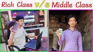 Rich class vs middle class compare video in Nepal🔥||  Middle class vs Rich class 😱