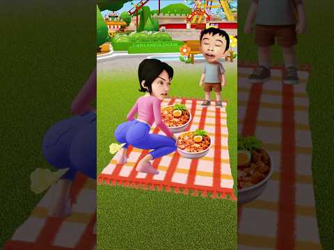 Minta jajan sama kak ros !! #kartun #cooking